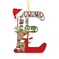 thumbnail image 1 of Decoración del hogar, decoración de habitaciones, decoración de paredes, letra inglesa colgante, decoración acrílica plana, árbol de Navidad, decoración del hogar, decoración de fiestas, regalo, letra, 1 of 3