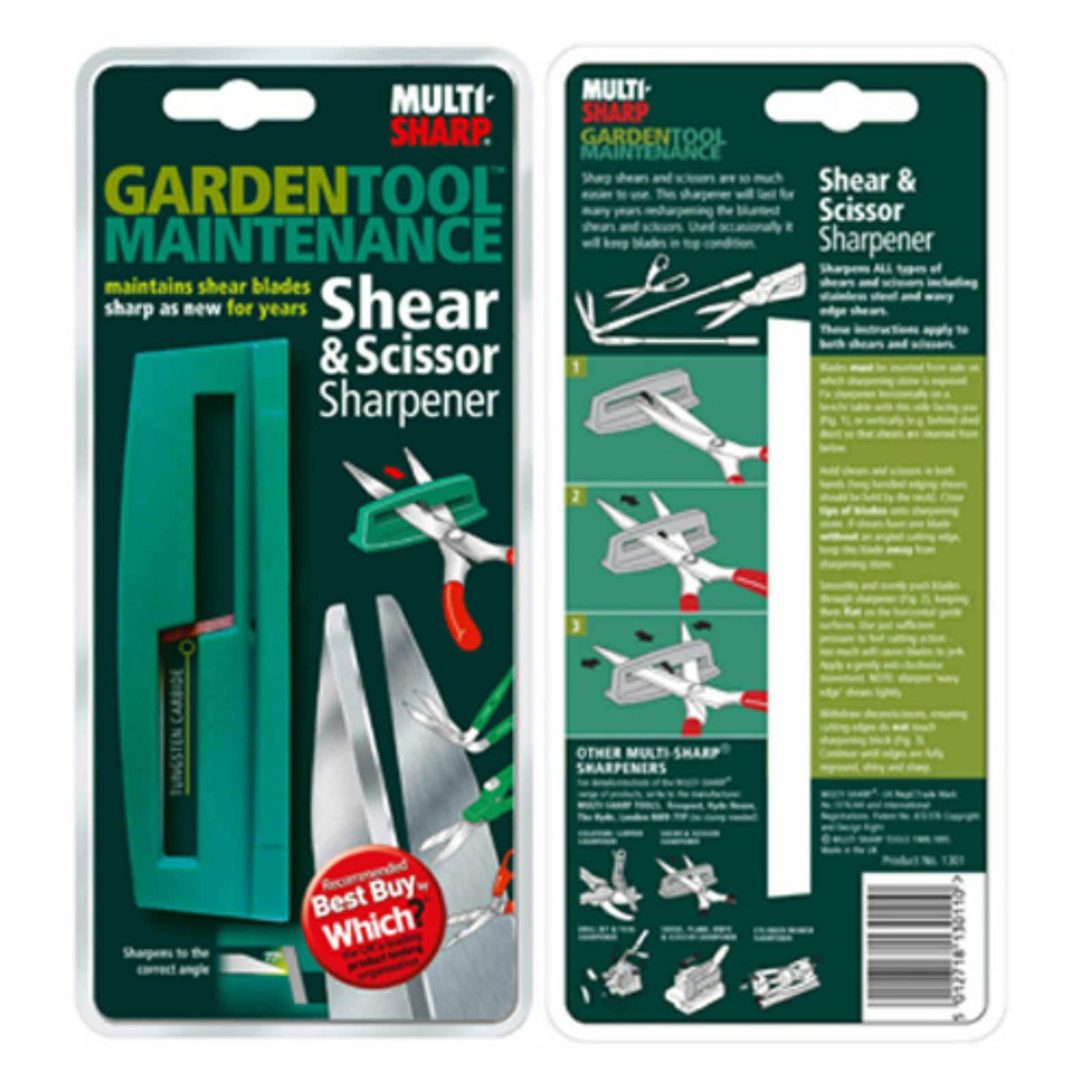 Tierra Garden Multi-Sharp Shear and Scissor Sharpener 