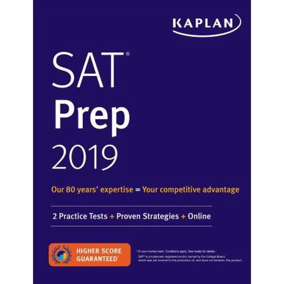 Pre-Owned SAT Prep 2019: 2 Practice Tests + Proven Strategies + Online (Paperback) 1506235131 9781506235134