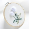 thumbnail image 2 of yuksok Stumpwork Embroidery s Pre-Printed Flower Pattern DIY Needlework Crafts, 2 of 9