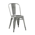 thumbnail image 5 of Metal Cafe Chair - Gun Metal, 5 of 5