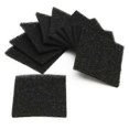 thumbnail image 1 of 2025 10pcs 28PPI Black Square Activated Carbon Foam Sponge Air Filter Pads Set compatible Smoke Absorber_Special Gift, 1 of 5