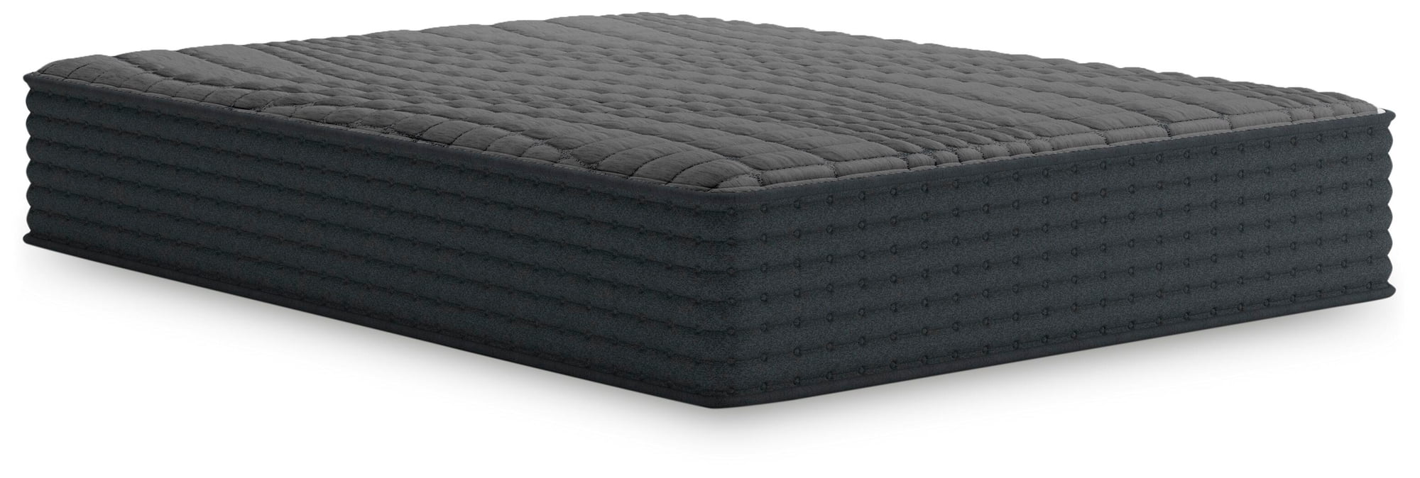 Signature Design by Ashley 12-inch Gray 1200 Series Charcoal-Infused Gel Memory Foam Hybrid Firm King Mattress