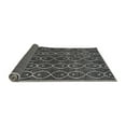 thumbnail image 2 of Ahgly Company Indoor Round Abstract Gray Modern Area Rugs, 7' Round, 2 of 4
