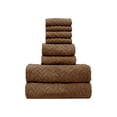 thumbnail image 2 of Velvet Towel Set Soft Absorbent Bath Towels for Home and Daily Use, Multicolor, 2 of 8