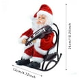thumbnail image 5 of Electric Santa Claus Doll - Singing & Dancing Musical Plush Toy with LED Lighting | Animated Santa Decoration for Christmas Tree, Home & Party Decor | Kids Gift for Xmas Holiday Season, 5 of 7
