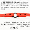thumbnail image 5 of Regal Dog Products Reflective Waterproof Hunting Collar with Heavy Duty Black Hardware Center Ring and Buckle, 5 of 7