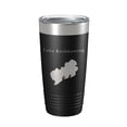 thumbnail image 1 of Lake Koshkonong Map Tumbler Travel Mug Insulated Laser Engraved Coffee Cup Wisconsin 20 oz Black, 1 of 5