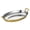 Gold, variant on Oval Spanish Paella Pan Stainless Steel ,Cooking Skillet Cookware With Dual Handle Seafood Lobster Plate For Home Kitchen