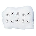 thumbnail image 2 of Decoraciones de Halloween, telarañas arácnidas, 100g de algodón de araña + 10 arañas, 2 of 8