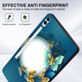 thumbnail image 3 of TECH CIRCLE Slim Case for Galaxy Tab S8 2022/ Tab S7 Case 2020 11 Inch,Ultra Slim Thin Lightweight Elegant Soft TPU Anti-Scratch Protective Back Case for Galaxy Tab S8/Tab S7 11",Gold Blue Butterfly, 3 of 6