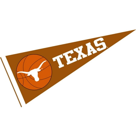 Texas Longhorns Basketball 12 X 30 Felt College Pennant