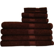 Mainstays Ms Affordable 8 Pc Towel Set Warm Chocol