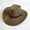 Khaki, variant on Unisex Wide Brim Cowboy Hat,Vintage Summer Sun Hat for Men Women,Adjustable Western Rancher Hat for Beach Party,Festival,Halloween Cosplay,Outdoor Safari Khaki