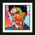 thumbnail image 2 of Stephen Chambers 12x12 Black Ornate Wood Framed With Double Matting Wall Art Titled - Frida 1, 2 of 6