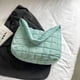 thumbnail image 5 of Bolso Mujer Invierno Acolchado Suave Acolchado Bolso De Hombro Grande Tote Azul, 5 of 6