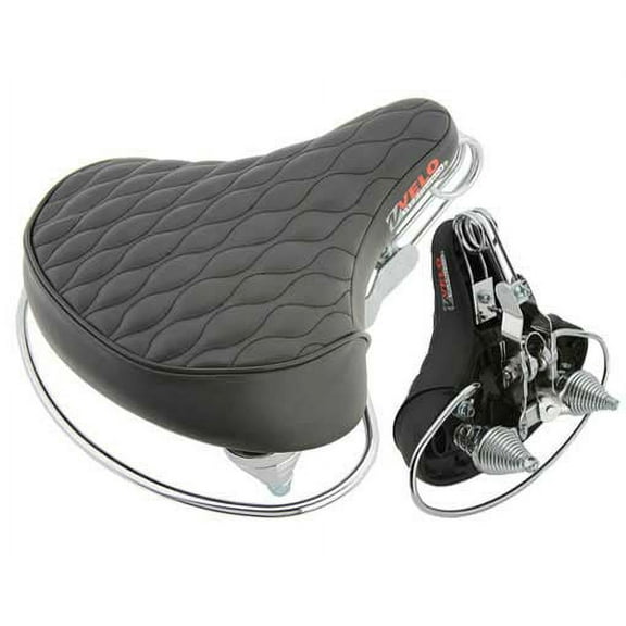 Beach Cruisers Saddle Diamond Web Spring Black.bicycle part, beach cruiser seat, chopper fixie, road, mountain bike seat