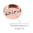 thumbnail image 2 of Uxcell 120mm 4.7inch Light Canopy Kit Ceiling Pendant Plate Rose Gold 2 Pack, 2 of 5