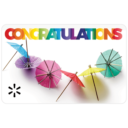 Cocktail Umbrellas Walmart eGift Card
