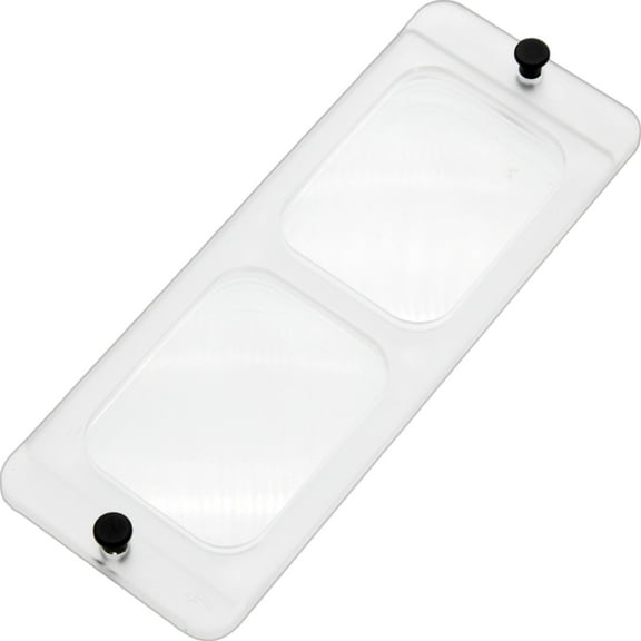 Donegan AL-14 Acrylic OptiVisor® AL Lens Plate #4, 2X Magnification at 10"