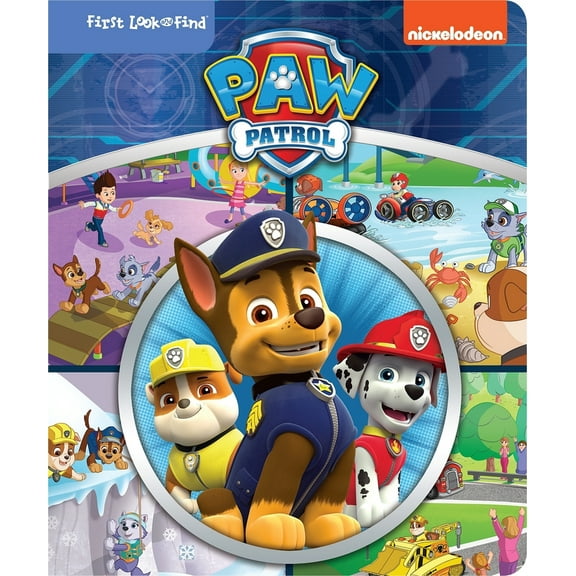 Pre-Owned Nickelodeon Paw Patrol: First Look and Find (Board book) 1503754677 9781503754676