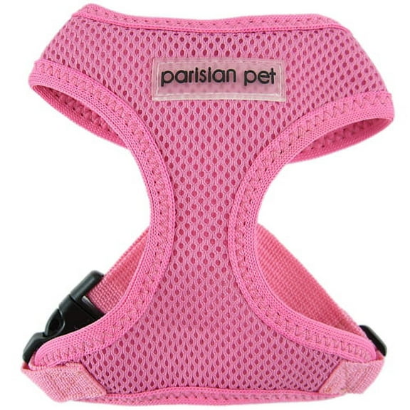 Parisian Pet Mesh Harness Light Pink