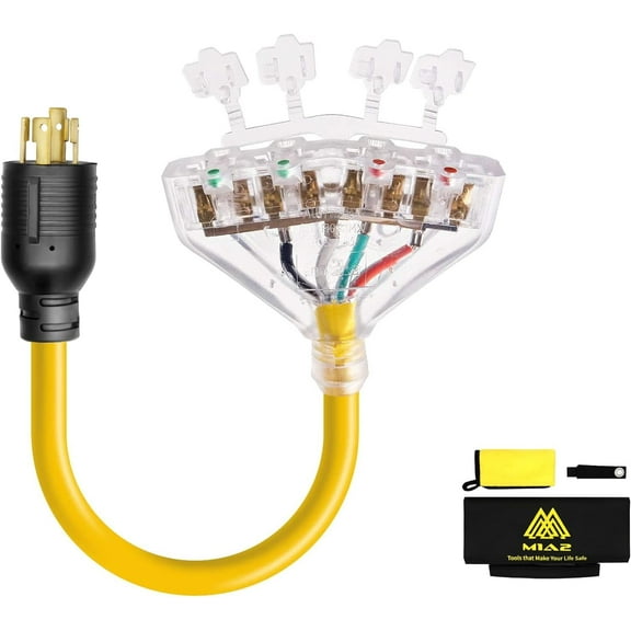 Generator Adapter, RV Accessories, Extension Cords, Generator Adapter for Recreational Vehicle