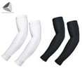 thumbnail image 3 of PULLIMORE 2Pair UV Sun Protection Cooling Arm Sleeves Sunblock Protective Cover For Men & Women for Golf Runing Cycling Climbing, 3 of 9