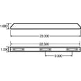 thumbnail image 4 of Truck Lite 35741R 35 Series Identification Light   Led, Rectangular, Red, 4 of 4