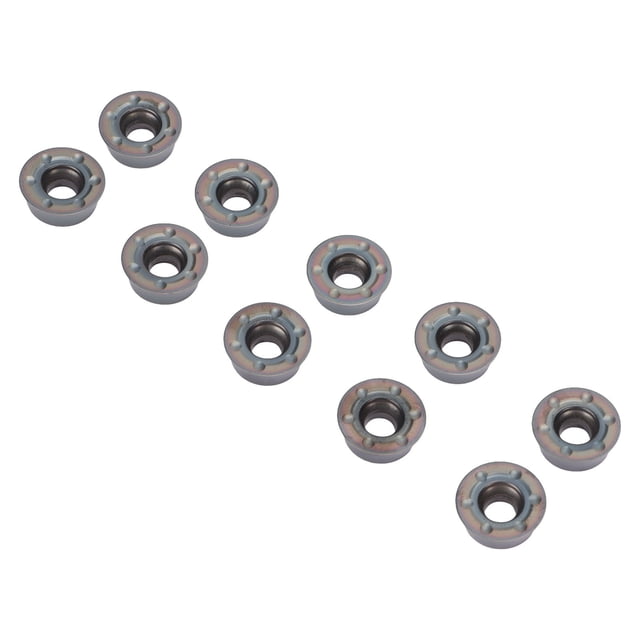 Insertos de carburo CNC, 10 piezas Insertos de torneado de carburo Insertos de carburo para corte de metal Insertos de torno de carburo Calidad en la que puede confiar