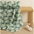 thumbnail image 4 of Soimoi Yellow Cotton Cambric Fabric Crabs Ocean Print Fabric by Yard 42 Inch Wide, 4 of 7