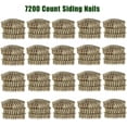 thumbnail image 6 of labwork 7200 Count Siding Nails 15 Degree 1-1/4 Inch x 0.12 Inch Collated Wire Coil Full Round Head Ring Shank Electro Galvanized Roofing Nails, 6 of 6