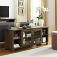 thumbnail image 2 of Pemberly Row TV Stand with Middle Doors in Dark Walnut, 2 of 6