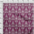 thumbnail image 3 of oneOone Velvet Dark Magenta Fabric Block Diy Clothing Quilting Fabric Print Fabric By Yard 58 Inch Wide-10, 3 of 7