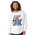 thumbnail image 5 of Loud Proud Dominican Heritage Pride Sweatshirt for Men or Women Brisco Brands M, 5 of 5