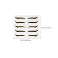 thumbnail image 2 of 20 Paires d'Autocollants pour Eyeliner Réutilisables, Rubans pour Fard à Paupières, Autocollants pour Maquillage des Yeux, 2 of 7