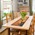 thumbnail image 3 of FREEAMG Halloween Evil Pumpkin Pot Holders Durability Trivets for Hot Pots and Pans Waterproof Table Runner Versatility Trivet Mats Table Mats, 3 of 7