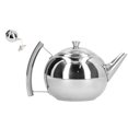 thumbnail image 3 of Teapot, 2L Teapot Made Of Stainless Steel Coffee Pot With Removable Infusion Filter For Brewing Loose-Leaf Tea, 3 of 7