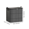thumbnail image 2 of Storage Bag 180L Large Capacity Foldable Clothes Organizer with Reinforced Handles And Zipper Closure for Comforters Blankets Bedding, 2 of 9