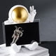 thumbnail image 2 of Estatuilla Creativa Sunnimix Marco De Fotos Decorativa Resina Marco De Imagen De Escritorio Dorado C, 2 of 7