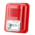 DC12V 24V Sound And Light Fire Protection Alarm Warning Strobe Siren dc12v-24v-sound-and-light-fire-protection-alarm-warning-strobe-siren