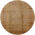 thumbnail image 1 of Ahgly Company Indoor Round Mid-Century Modern Bronze Brown Oriental Area Rugs, 6' Round, 1 of 6