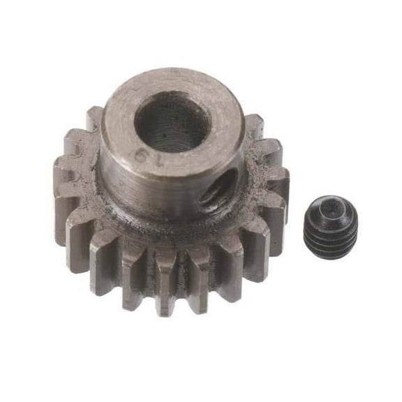 19 Tooth 0.8 Hard Bore Pinion - 5 mm