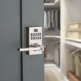 thumbnail image 4 of Bloqueo de entrada sin llave con teclado Kwikset SmartCode 917, níquel satinado, 4 of 7