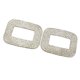 thumbnail image 5 of Hebillas de zapato de cristal de diamantes de imitación Clips de zapatos Clips de zapatos decorativos de boda Sunnimix Encantos de zapatos de boda, 5 of 8