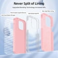 thumbnail image 3 of [5 in 1 for iPhone 12 Pro Max Case 6.7 inch, with 2 Pack Screen Protector + 2 Pack Camera Lens Protector, Liquid Silicone Ultra Slim Shockproof Protective Phone Case (Pink)…, 3 of 7
