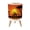 Color 3, variant on Small Trash Can with Lid Giraffes Silhouette African Sunset Acacia Trees Sun Wildlife 1.8 Gallon Dog Proof Trash Can Round Garbage Can Waste Bin Wastebasket for Bathroom Bedroom Living Room