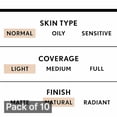 thumbnail image 5 of CoverGirl TruBlend Liquid Foundation, L-1 Ivory, 1 oz (Pack of 10), 5 of 8