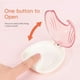 thumbnail image 5 of Caja de almacenamiento de ortodoncia rosa para dentaduras postizas o aparatos ortopédicos, 5 of 5