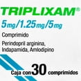 thumbnail image 3 of Perindopril arginina, indapamida, amlodipino Triplixam 5mg/1.25mg/5mg, 30 comprimidos, 3 of 4